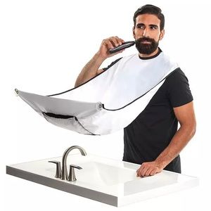 Man Bathroom Apron Beard Care Trimmer Catcher Hair Shave Apron